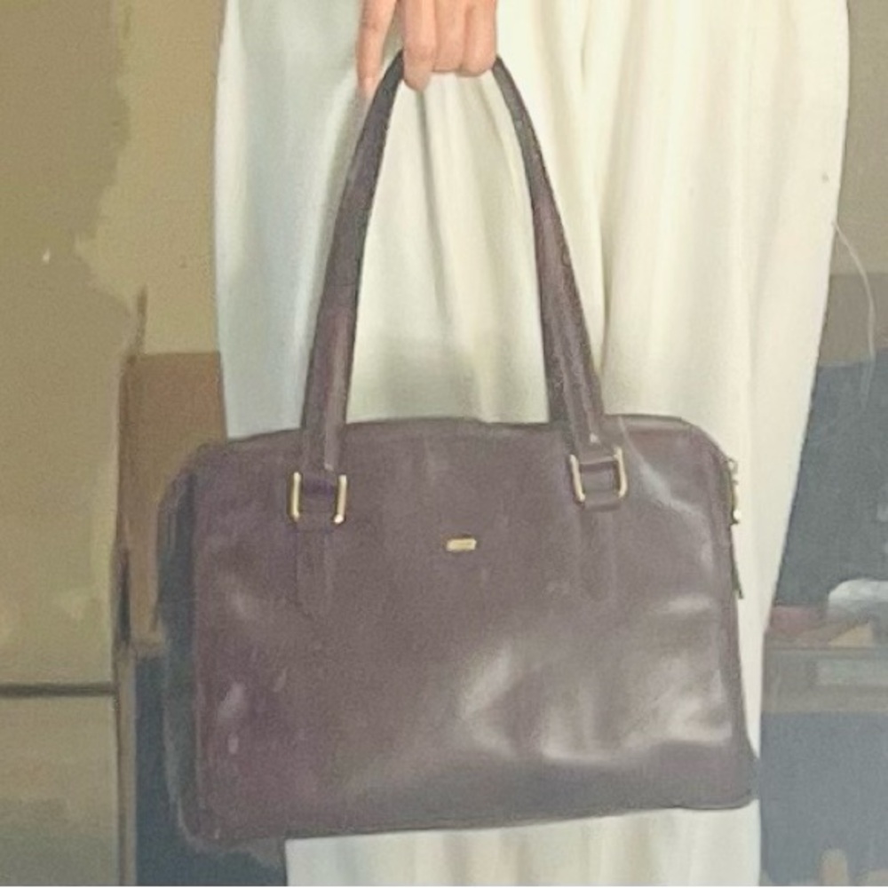 Bally Leather burgundy Satchel - Picture 15 of 15